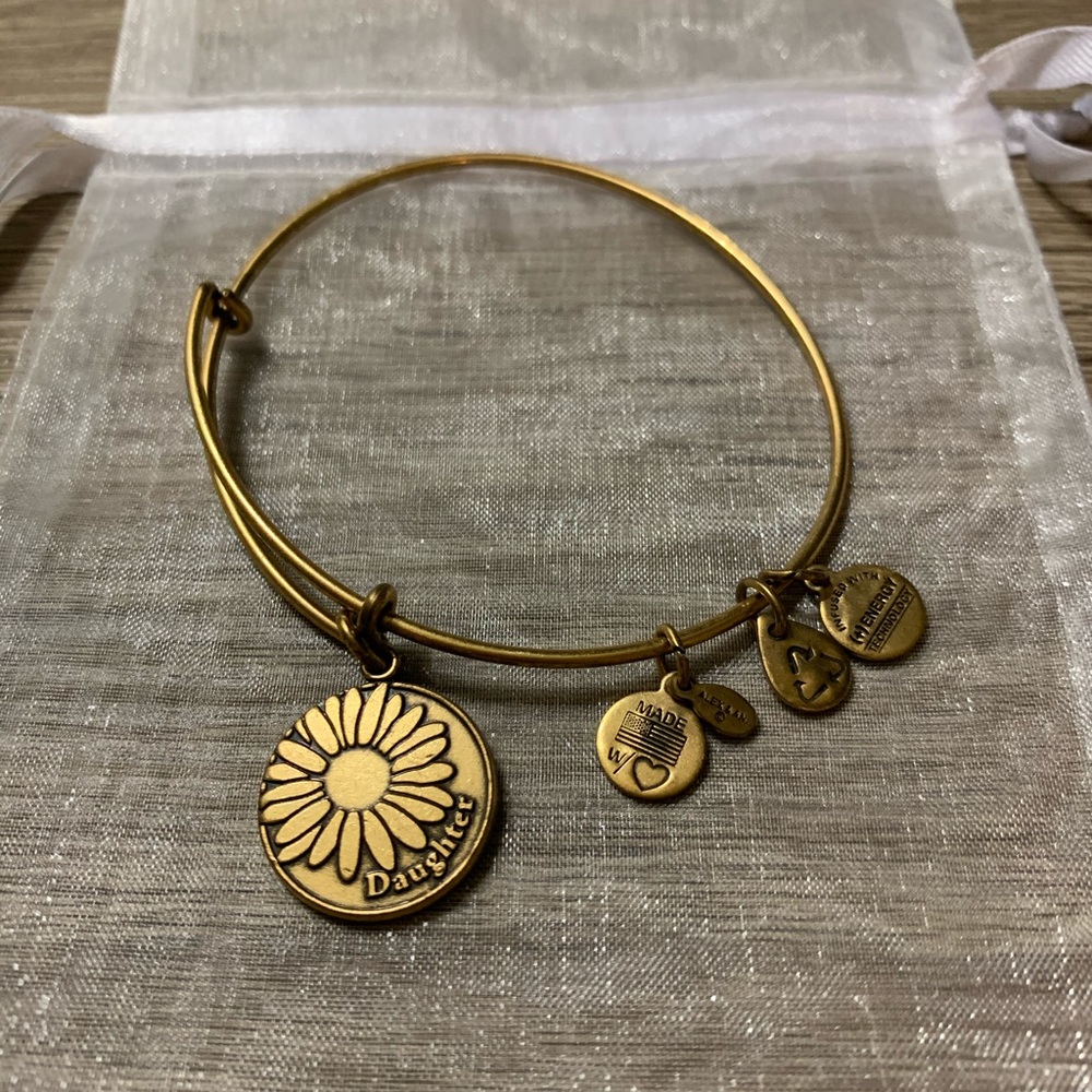 Alex and Ani Women’s Daughter Charm Bangle